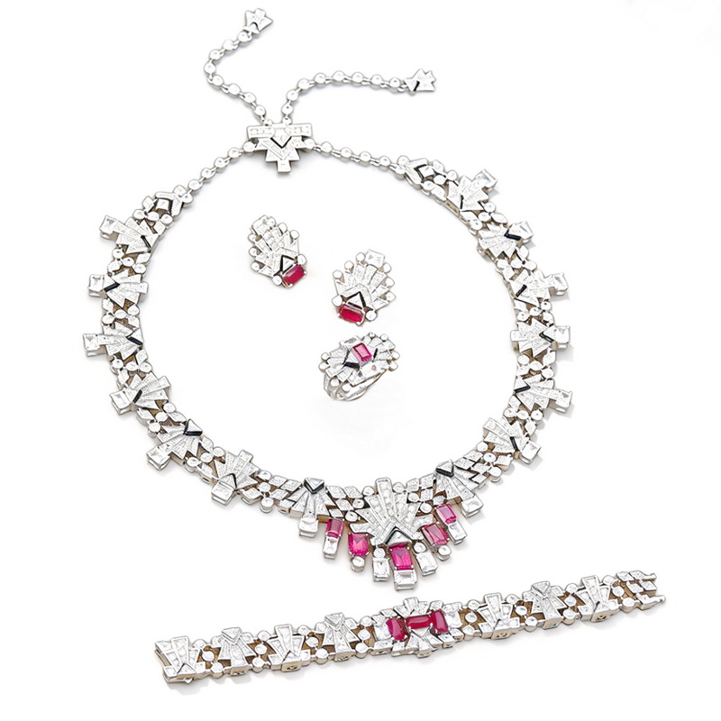 Vintage Collectible Jewelry - Комплект украшений из дизайнерской коллекции: кольцо,