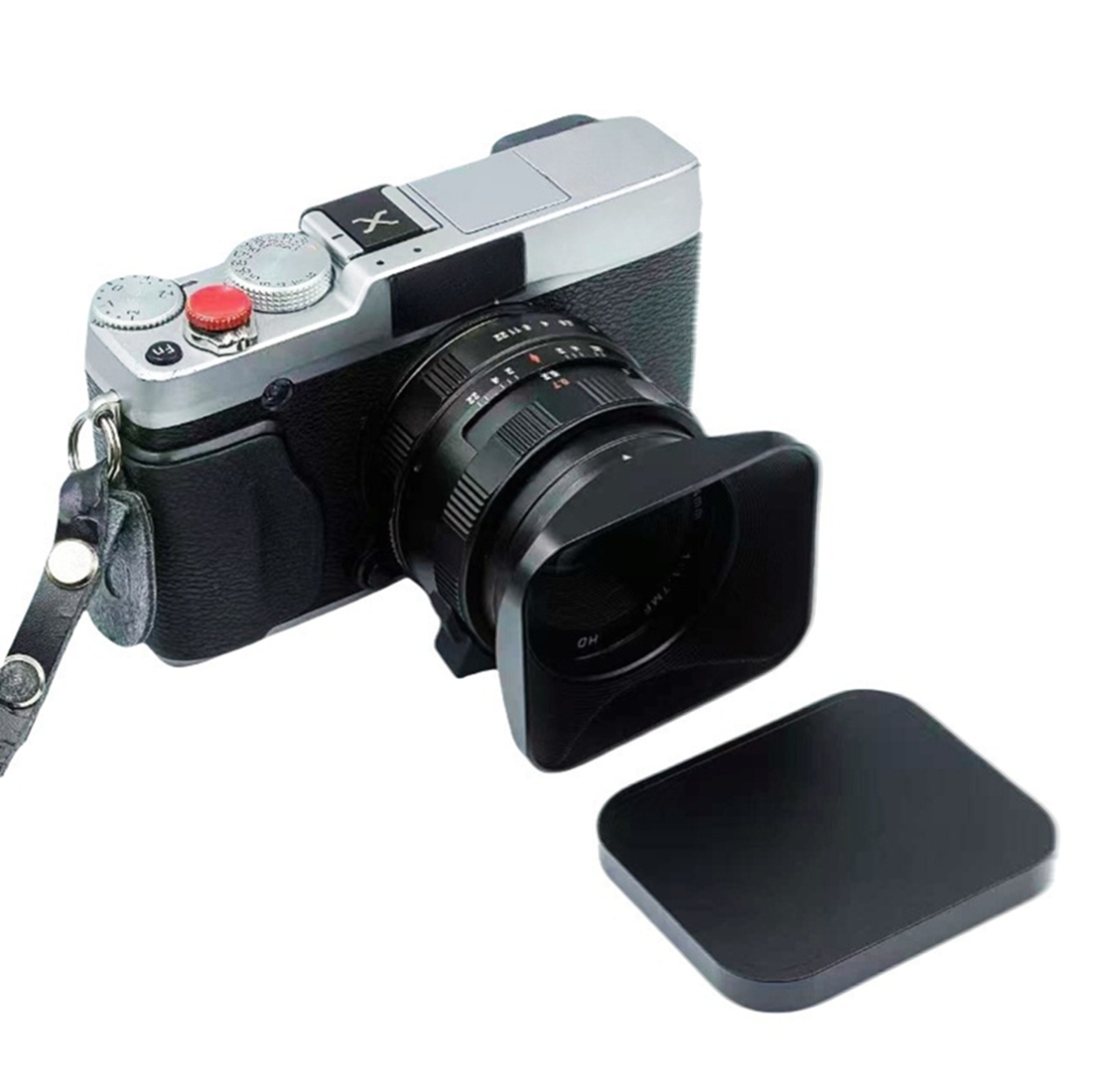 Металлическая квадратная бленд – обзор и цена Lens Cap Vintage